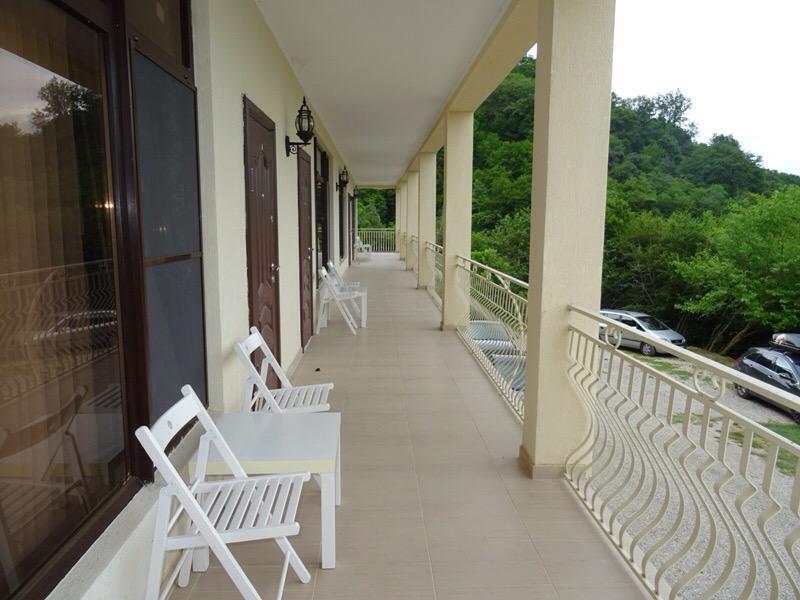 Guest House Panorama Pitsunda Exterior foto